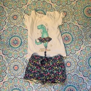 5t short and t shirt set